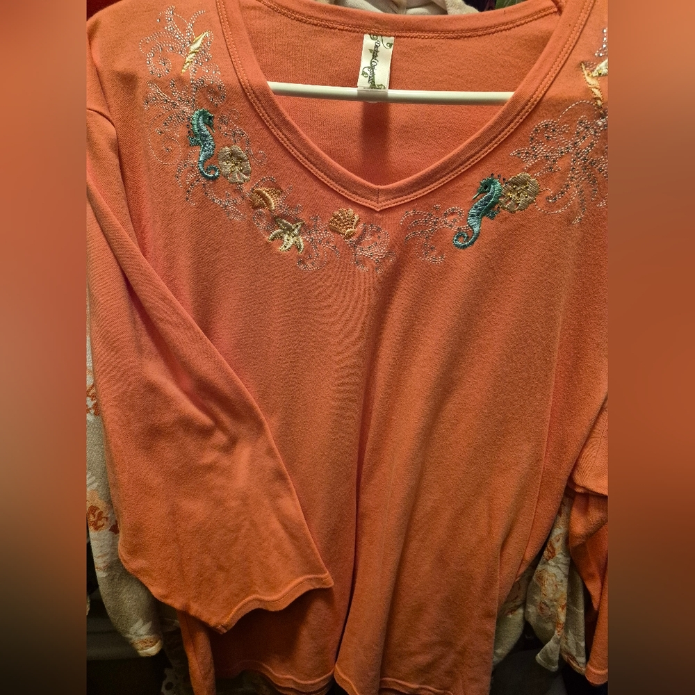 Decorated Originals Coral Top 3x
